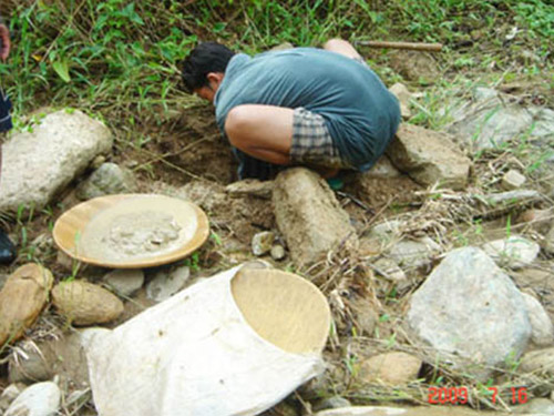 老撾、柬埔寨淘沙金